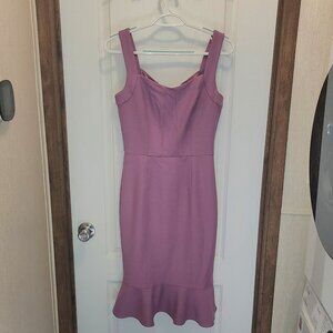 WHBM Flounce Hem Body Perfecting Dress